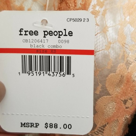 Intimately Free People Poppy Bodysuit Top XS - Picture 11 of 11